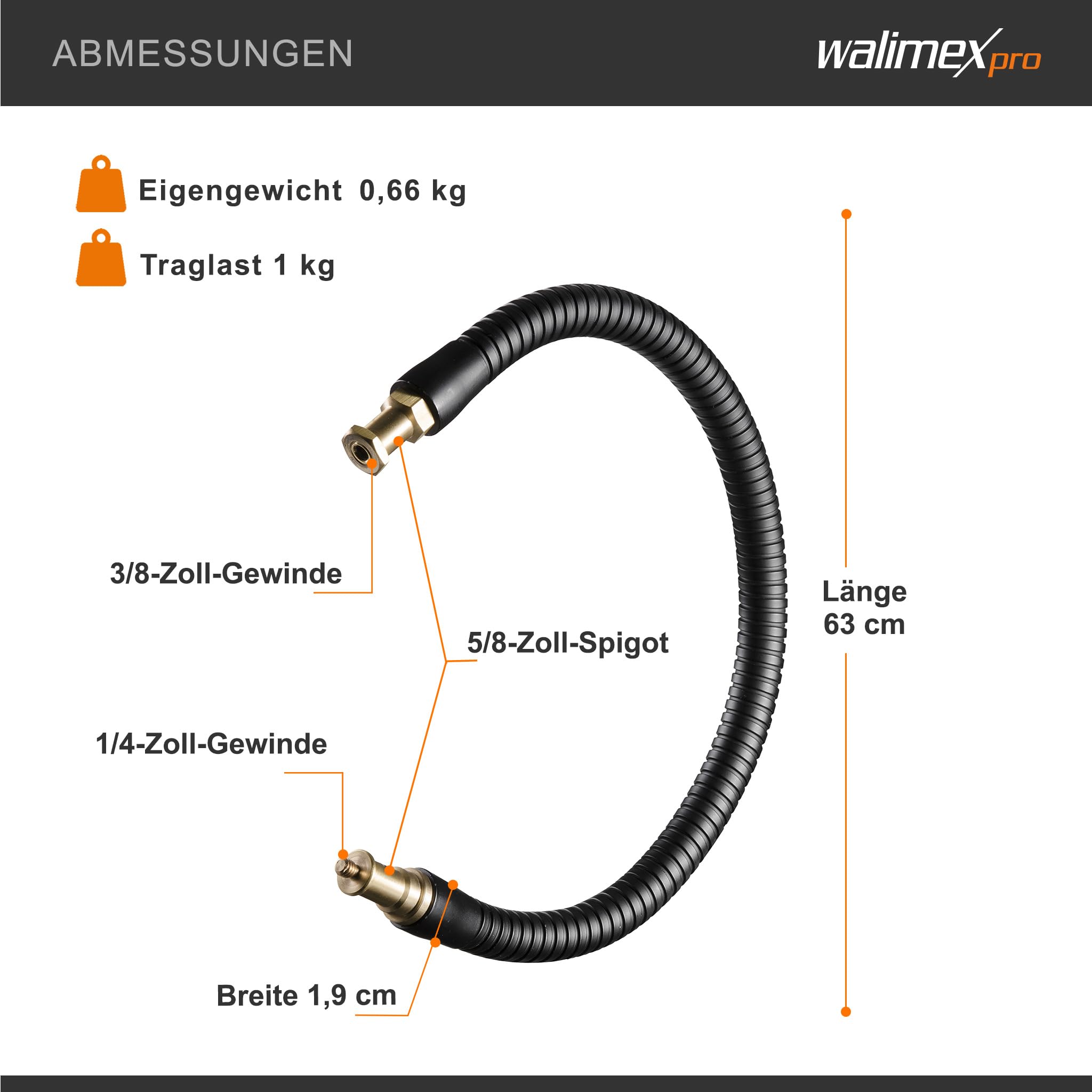 Walimex 19488 kit di fissaggio