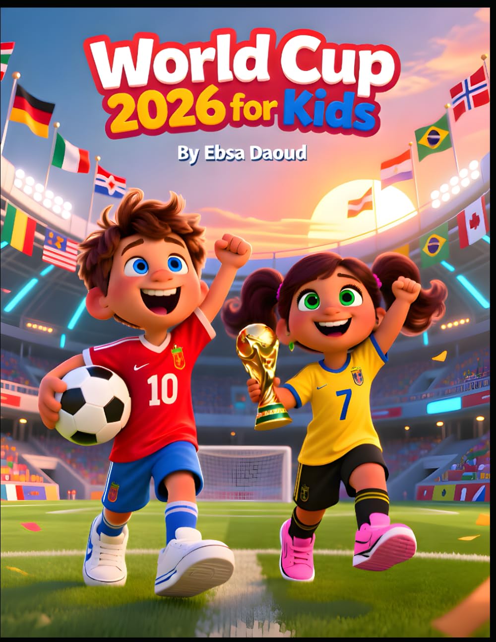 World Cup 2026 for Kids: An Exciting Soccer Adventure with Fun Facts, Players, Stadiums, and Inspiring Stories for Ages 8–10