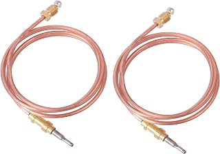 Podoy 39" 098514-02 Thermocouple replacement for compatible with Desa LP Heater Comfort Glow Vent-Free Heaters 098514-01 098514-02 (2 pack)