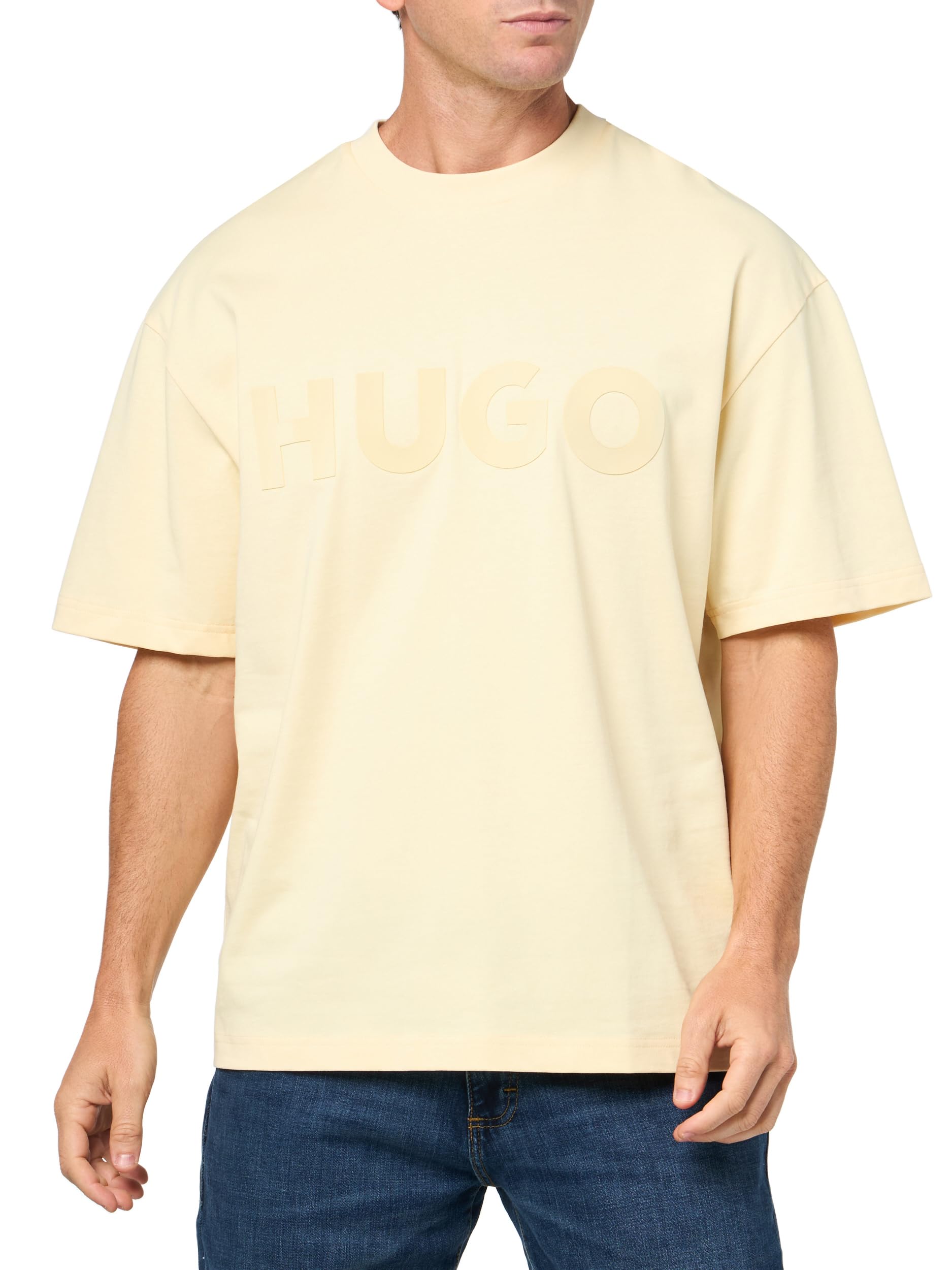 

                                                    HUGO, Tonal Logo Cotton T-Shirt, Anise Flower, M