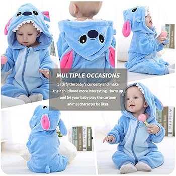 Pigiamino Invernale Neonato Con Cappuccio Animale - Pagliaccetto In Flanella 2-36 Mesi - Foto 4