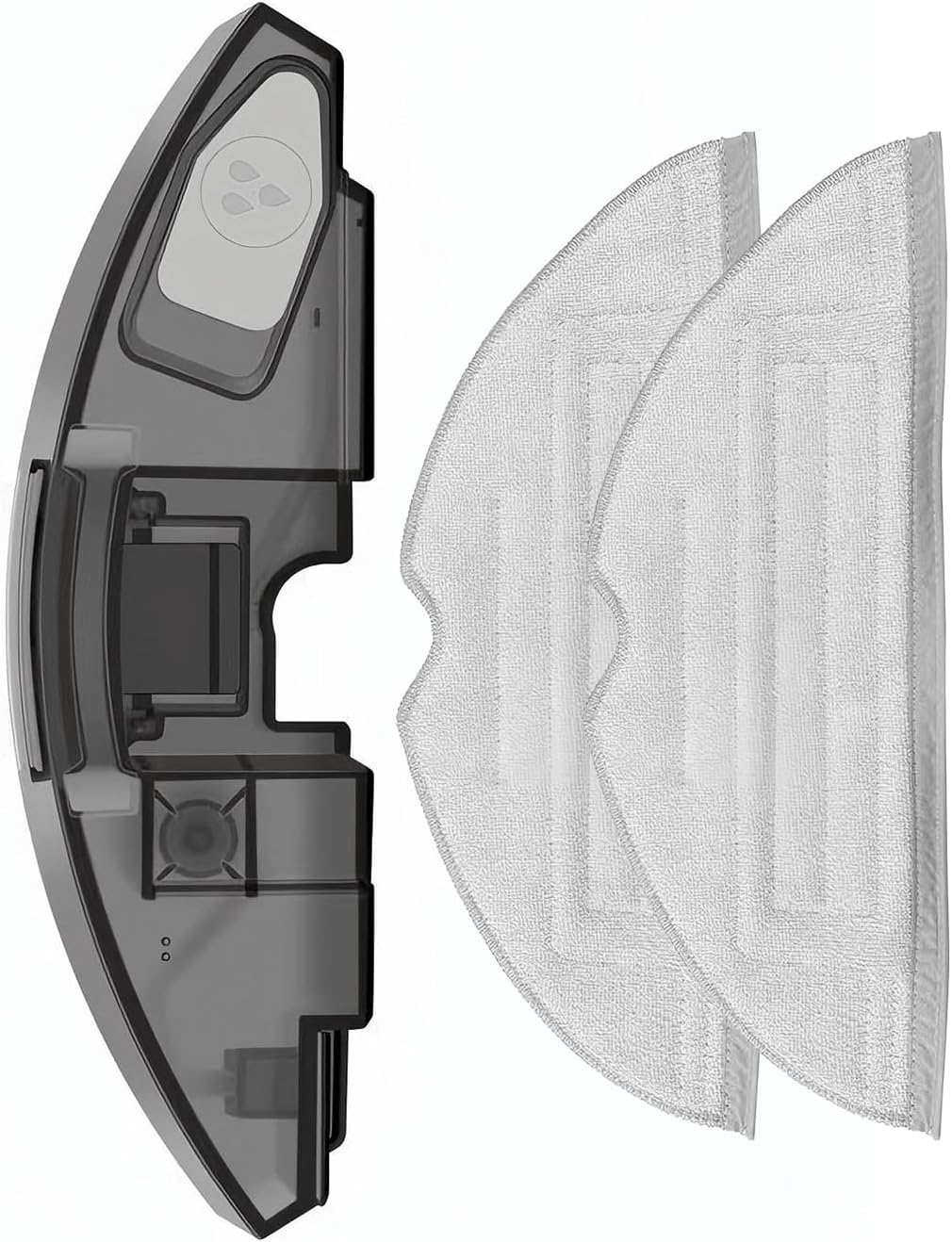 Replacement Water Tank Kit with 2 Mop Pads - Compatible with Roborock S7 MaxV Ultra, S7 MaxV, S7 Pro, G10S Pro, G10S Robot Vacuums Water Tank Accessory