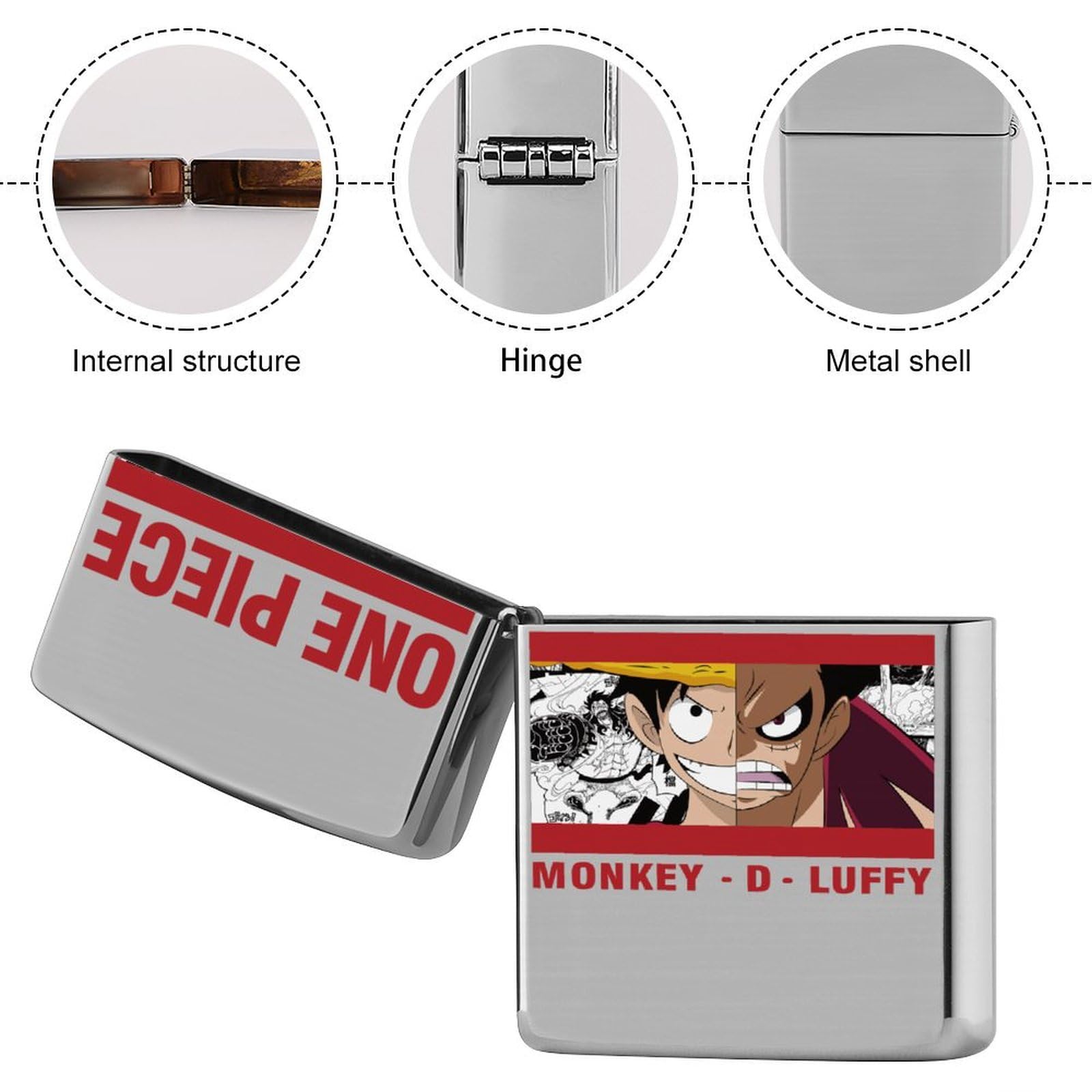 Amazon.co.jp: ライターケース ワンピース ONE PIECE ルフィ