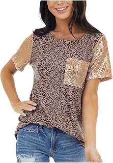 Womens Plus Size Summer Tops Fashion Graphic Short Sleeve Tops Elegant Short Sleeve Tops Short Sleeve T-Shirt Blouse Ladies Fashion Summer Pullover Elegant Tunic Shirt