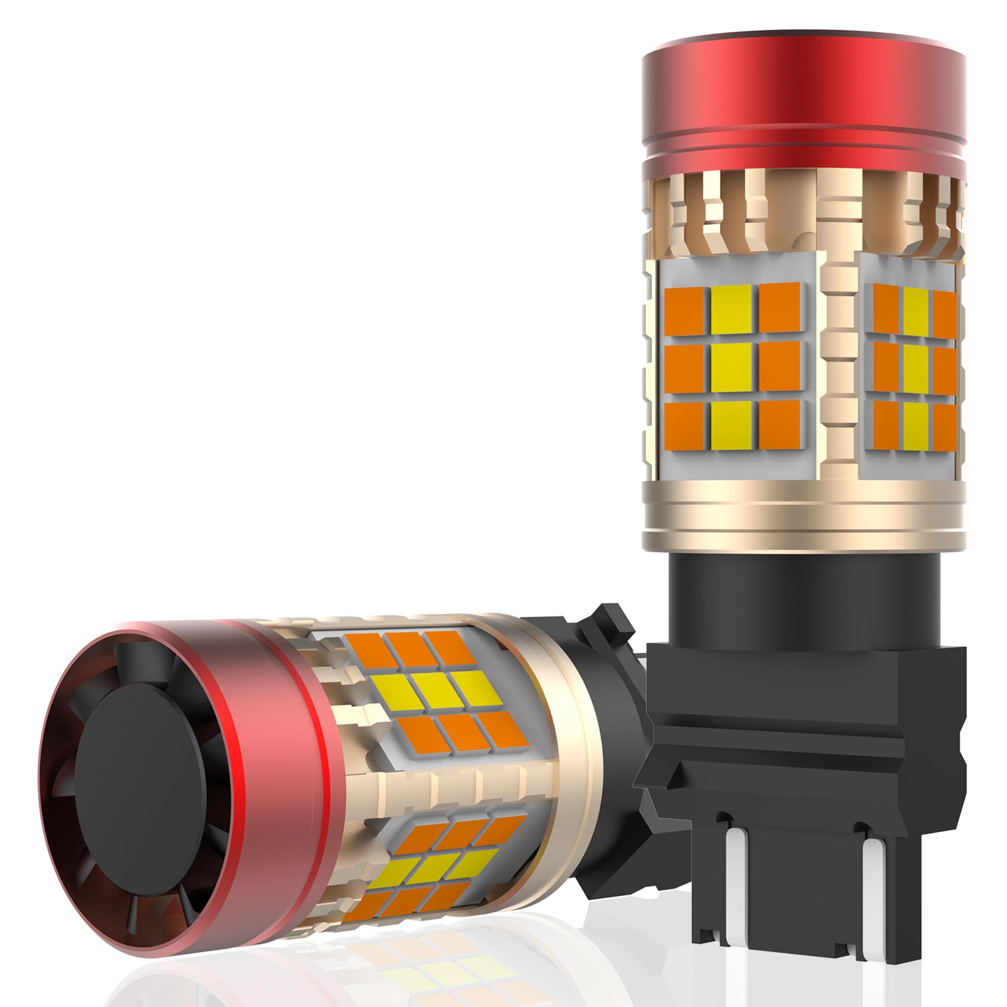 FAXCARS Lâmpadas LED 4257NA para Ford Maverick F250 F350 Super