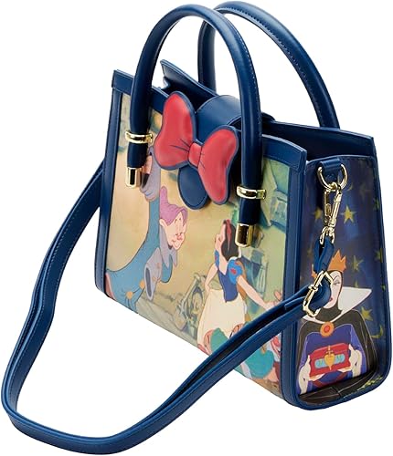 Miniatura 4 de Loungefly Disney - Bolso cruzado blanco como la nieve, talla única, Blanco (Snow white), talla única