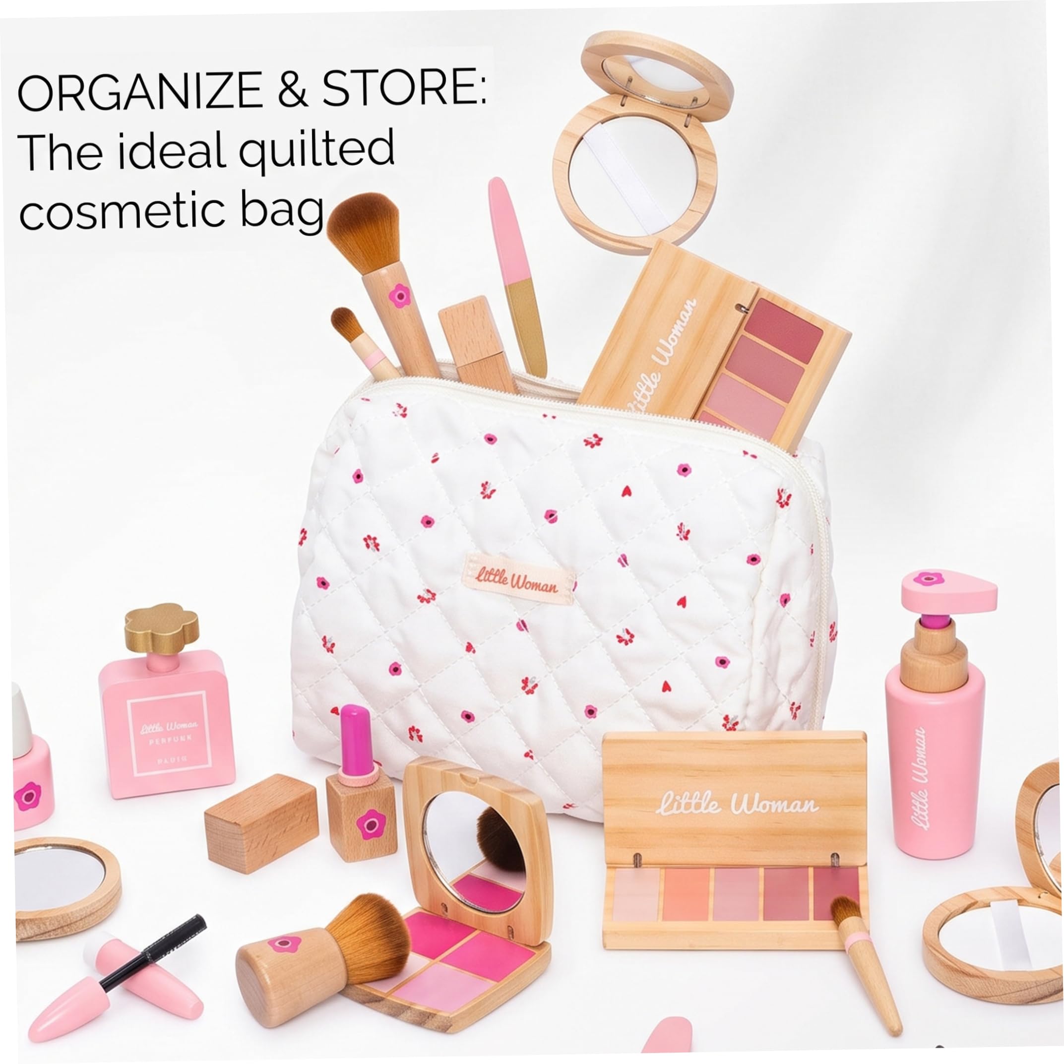 Kit de Maquillaje para niños pequeños, Juego de Maquillaje para estimular la imaginación, Juego de Belleza