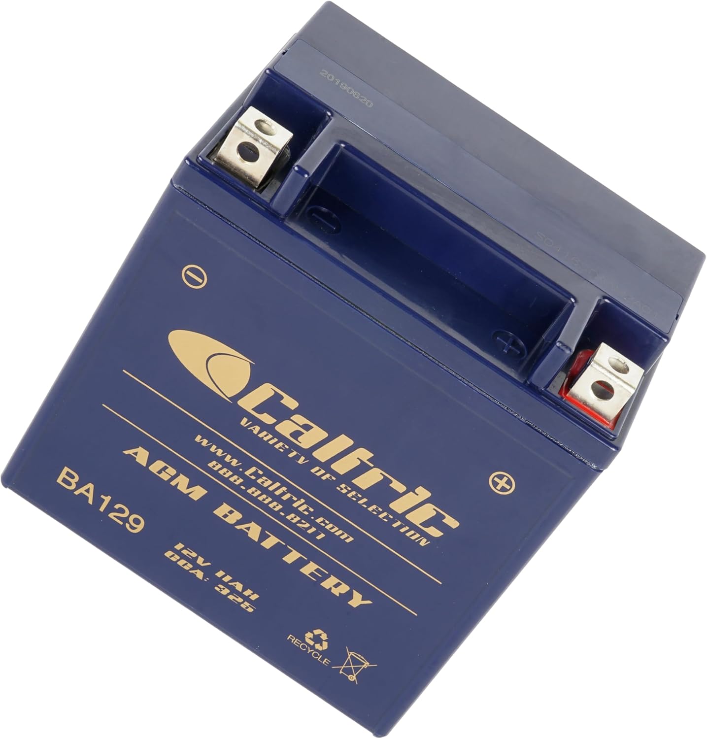 Caltric Agm Battery Compatible with Suzuki Gs450E Gs450L Gs450S Gs450T 1980 1981 1982