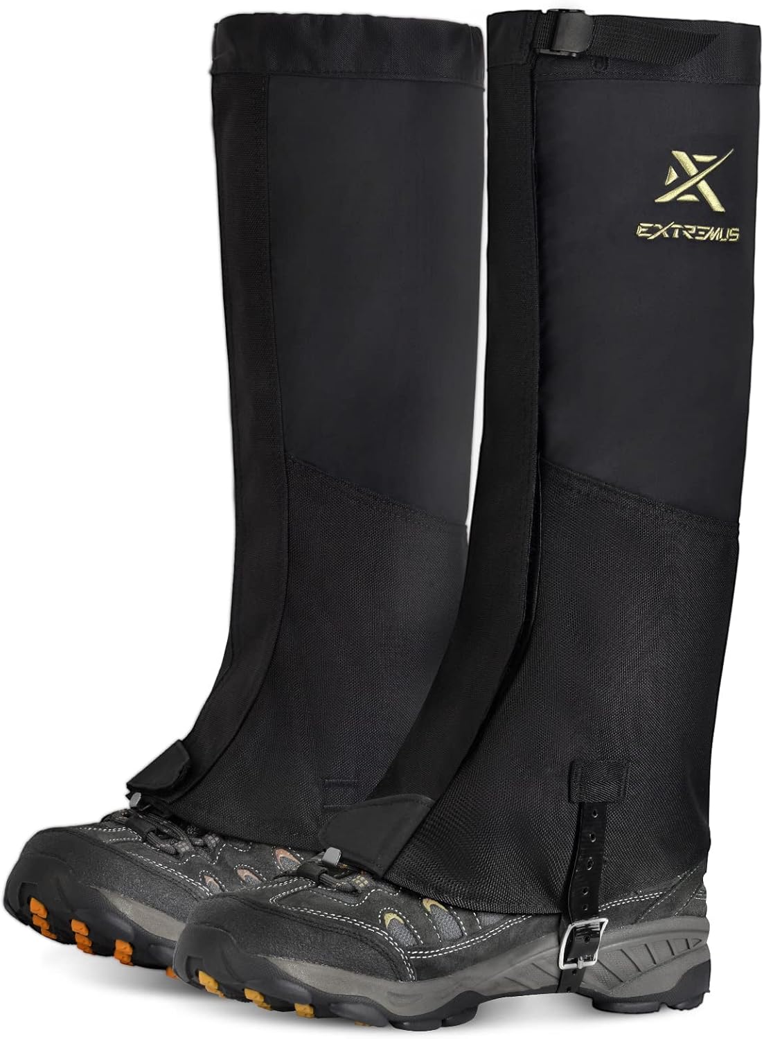 Extremus Buckwell Hunting Leg Gaiters, Snow Boot Gaiter for Men and Women Snowshoeing, Waterproof & Breathable Gaiters for Hiking, Hunting and Skiing : Sports & Outdoors