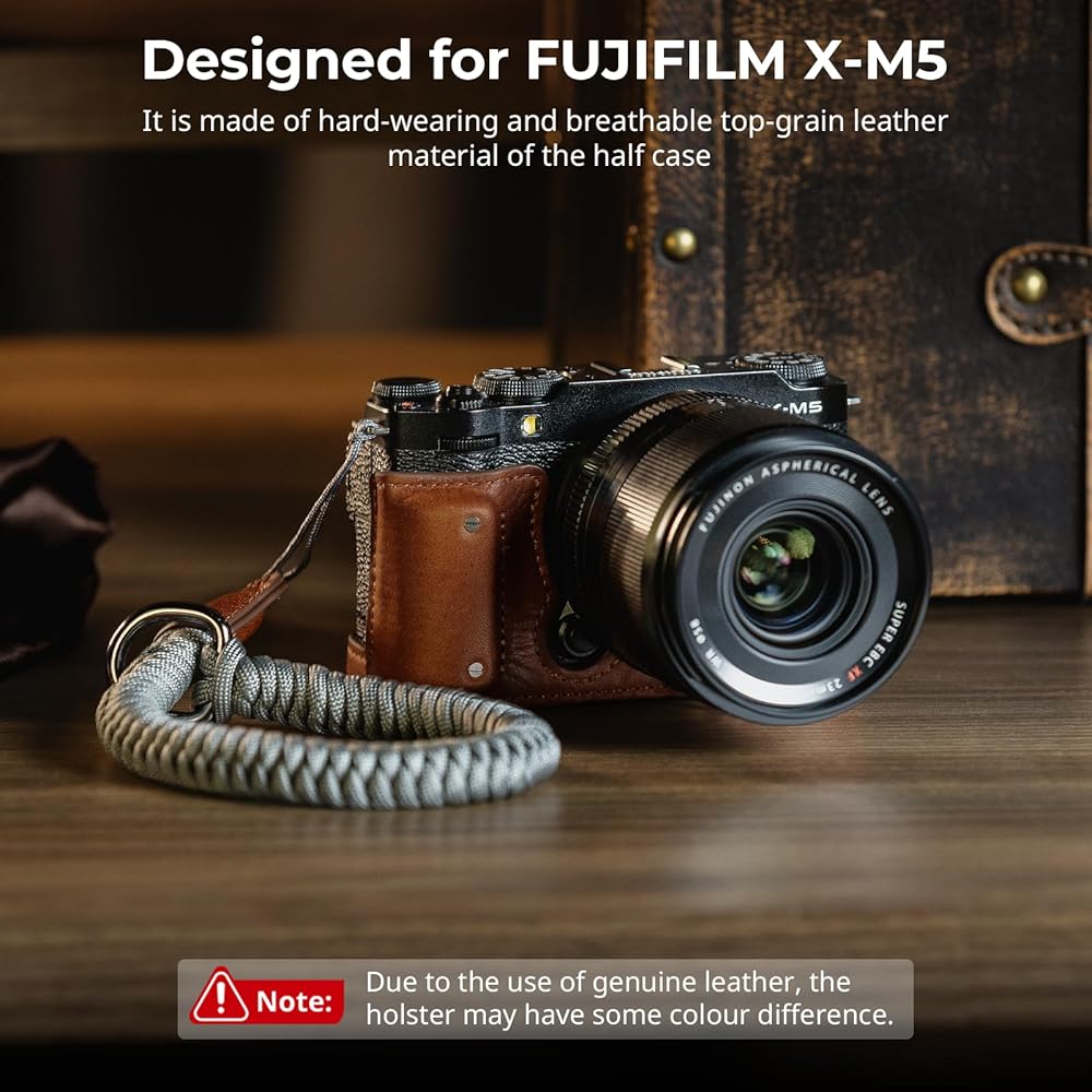 小物 fxxk5hit Amazon.com : SMALLRIG X-M5 Leather Half Case Kit for FUJIFILM X-M5