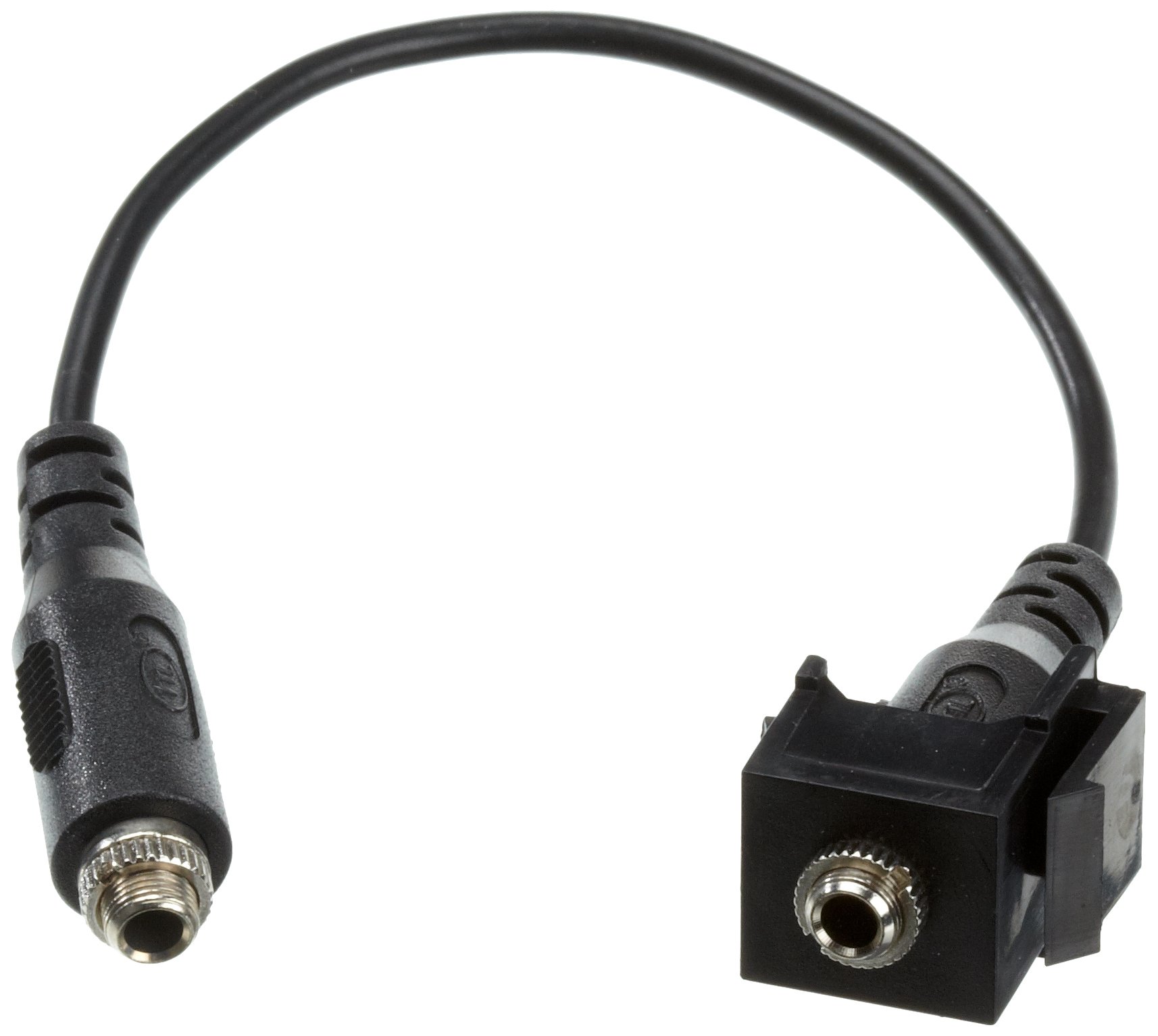 Connecteur mini-jack 3,5 mm Bachmann 917.157 de type keyston pour panneau de brassage audio