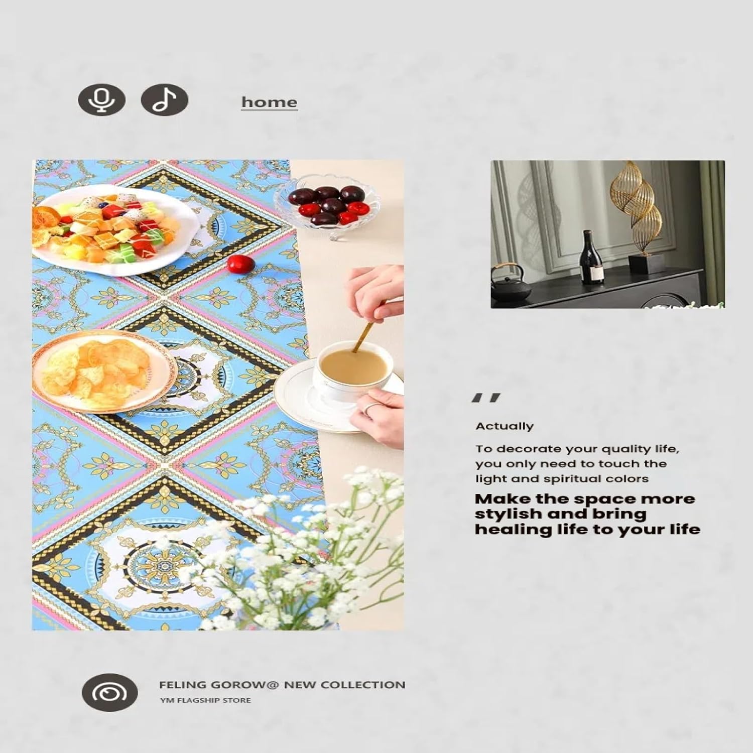 Tablecloth, Simple Beige Wish PVC Tablecloth, Waterproof and oilproof Tablecloth, Table mat Coffee Table Cloth 90 * 150cm~140 * 220cm