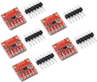 MCP4725 12-bit I2C DAC Breakout Module Development Board 2.7V to 5.5V for Arduino Raspberry Pi 5PCS