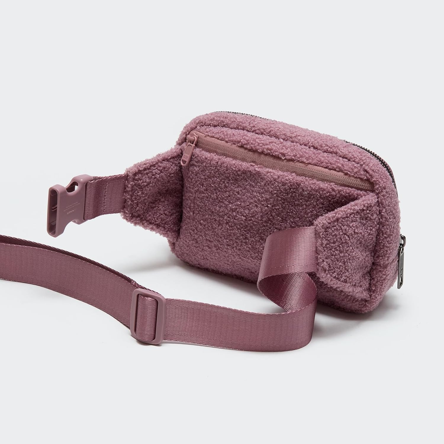 Pander Large 2L Fanny pack Everywhere Fleece Belt Bag for Women and Men with Adjustable strap Belt. (Purple Lavender) - Image 4