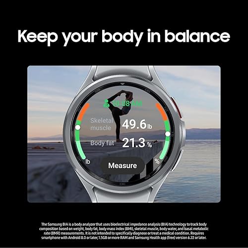 Miniatura 8 de SAMSUNG Galaxy Watch6 Bespoke Edition - Reloj inteligente Bluetooth exclusivo de 1.732 pulgadas, salud, fitness, monitor de sueño, batería mejorada,