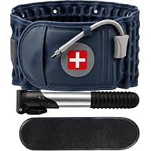 Inflatable Decompression Belt Back Support for Sciatica/Disc PainBlue