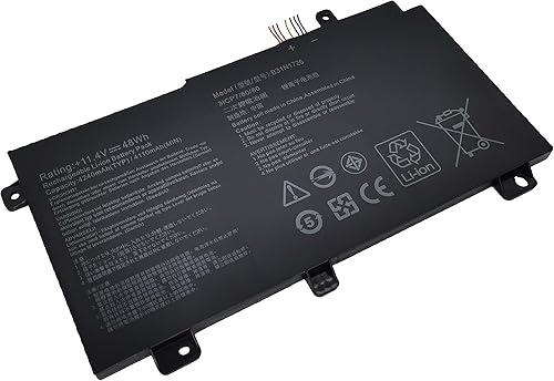 Fully. B31N1726 - Batería de repuesto para portátil compatible con Asus FX80 FX86 TUF FX504 FX504GE FX504GM FX505 FX505DT FX505DY FX505GE FX505GD