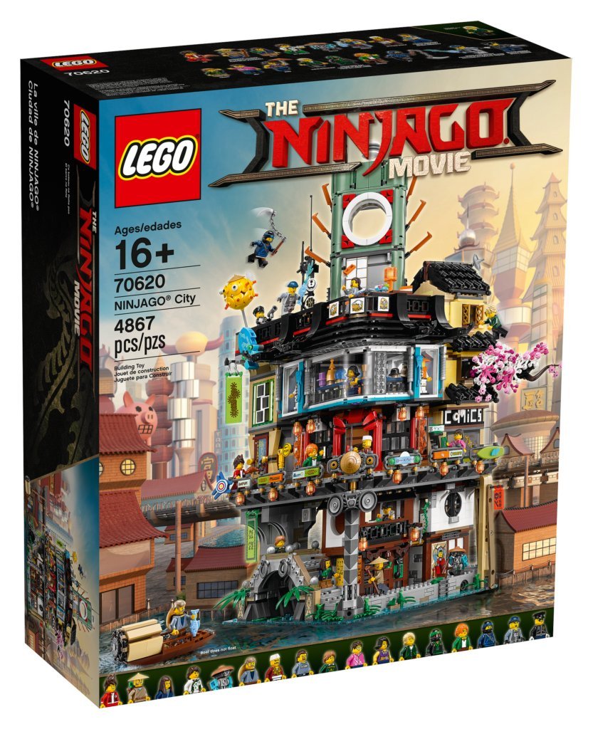 LEGO NINJAGO Ninjago City 70620 192 months to 252 months 4867 Pieces