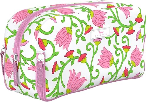 Miniatura 7 de SCOUT Bolsa de 3 vías  Bolsa de maquillaje de viaje y neceser para mujer con tres compartimentos con cremallera  Se mantiene en posición vertical,