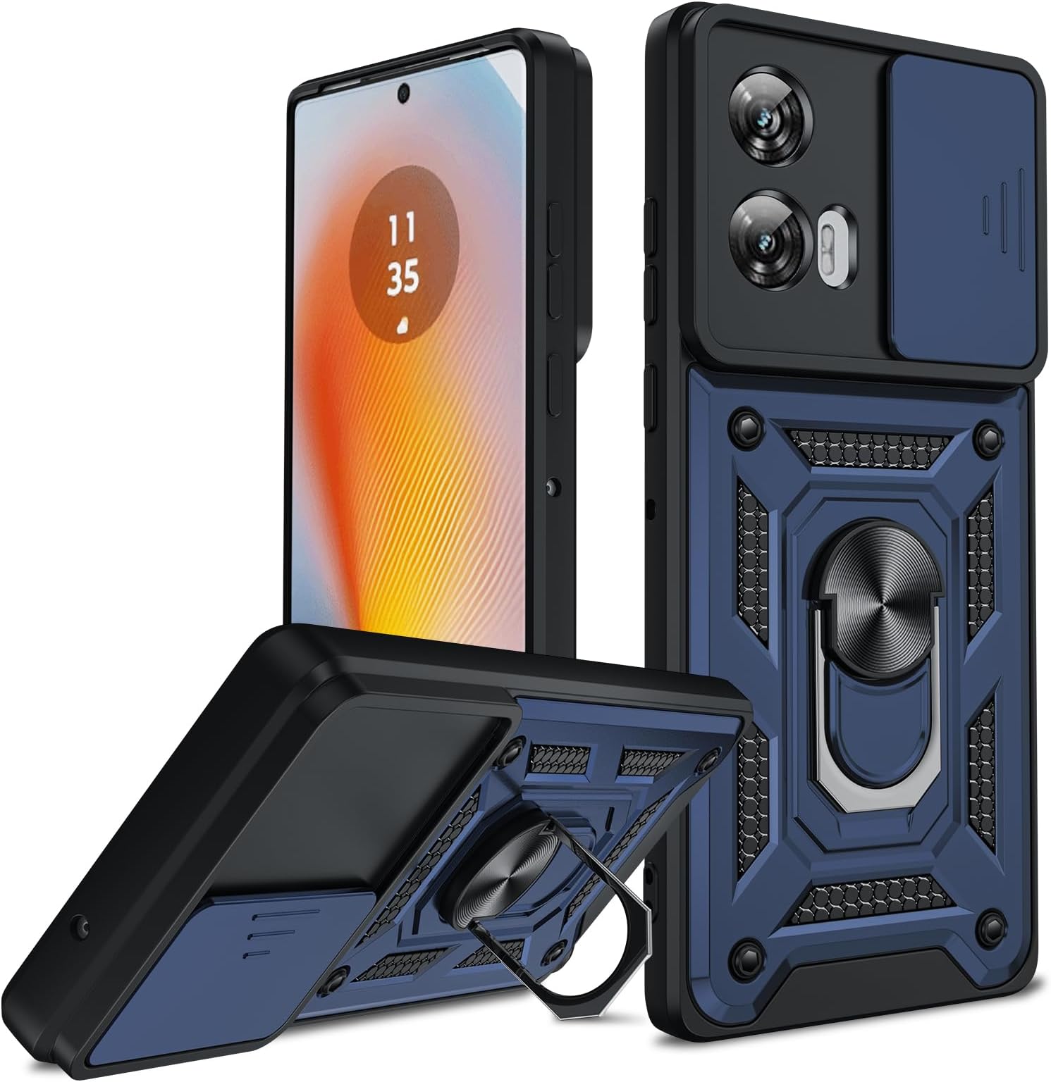 Custodia Motorola Edge 50 Fusion - Trasparente, Antiurto, TPU Morbido - Foto 7