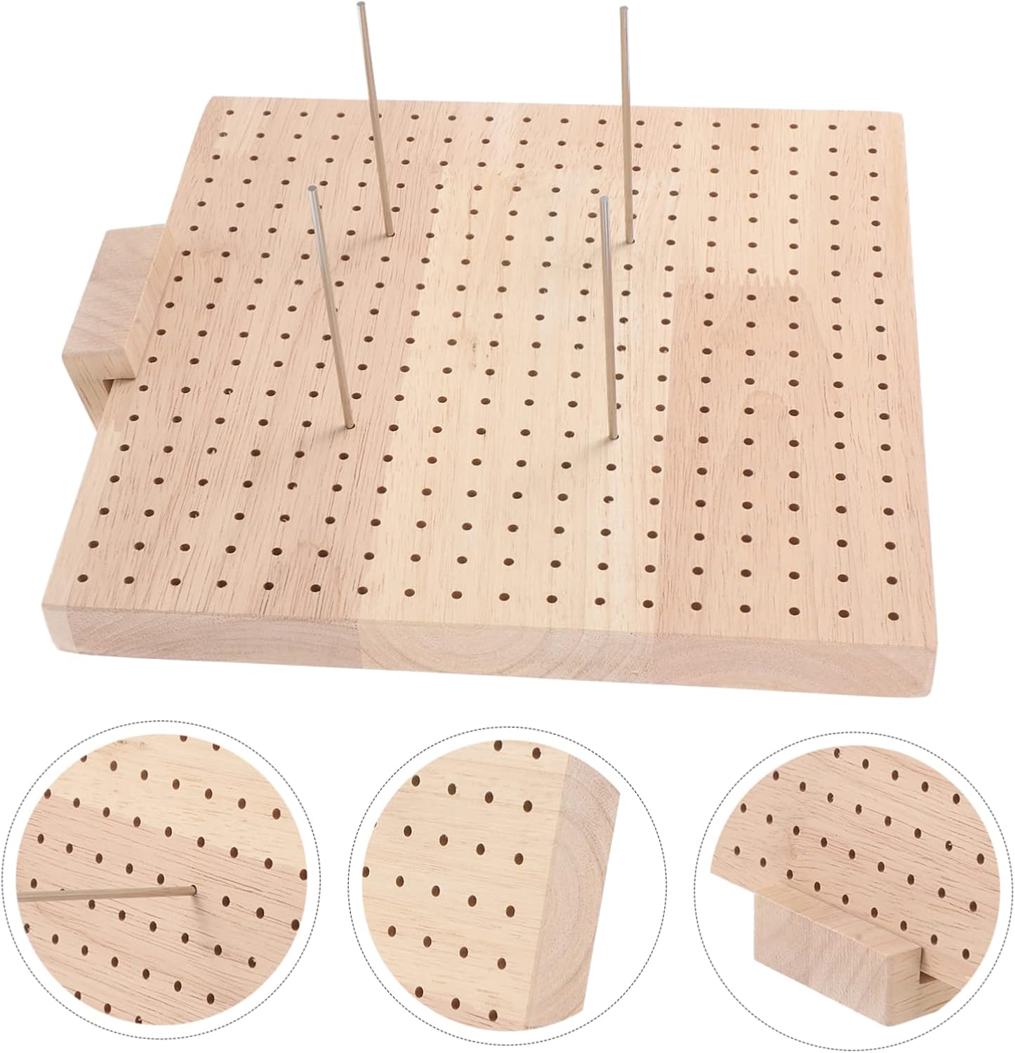 AUTSUPPL 1set Crochet Blocking Board Square Board for Knitting Crochet for Crafting Projects Great for Weaving Beginners Knitting