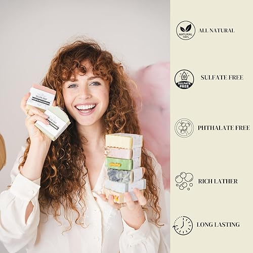 Miniatura 3 de Jabones naturales de sebo (lavanda y arcilla)