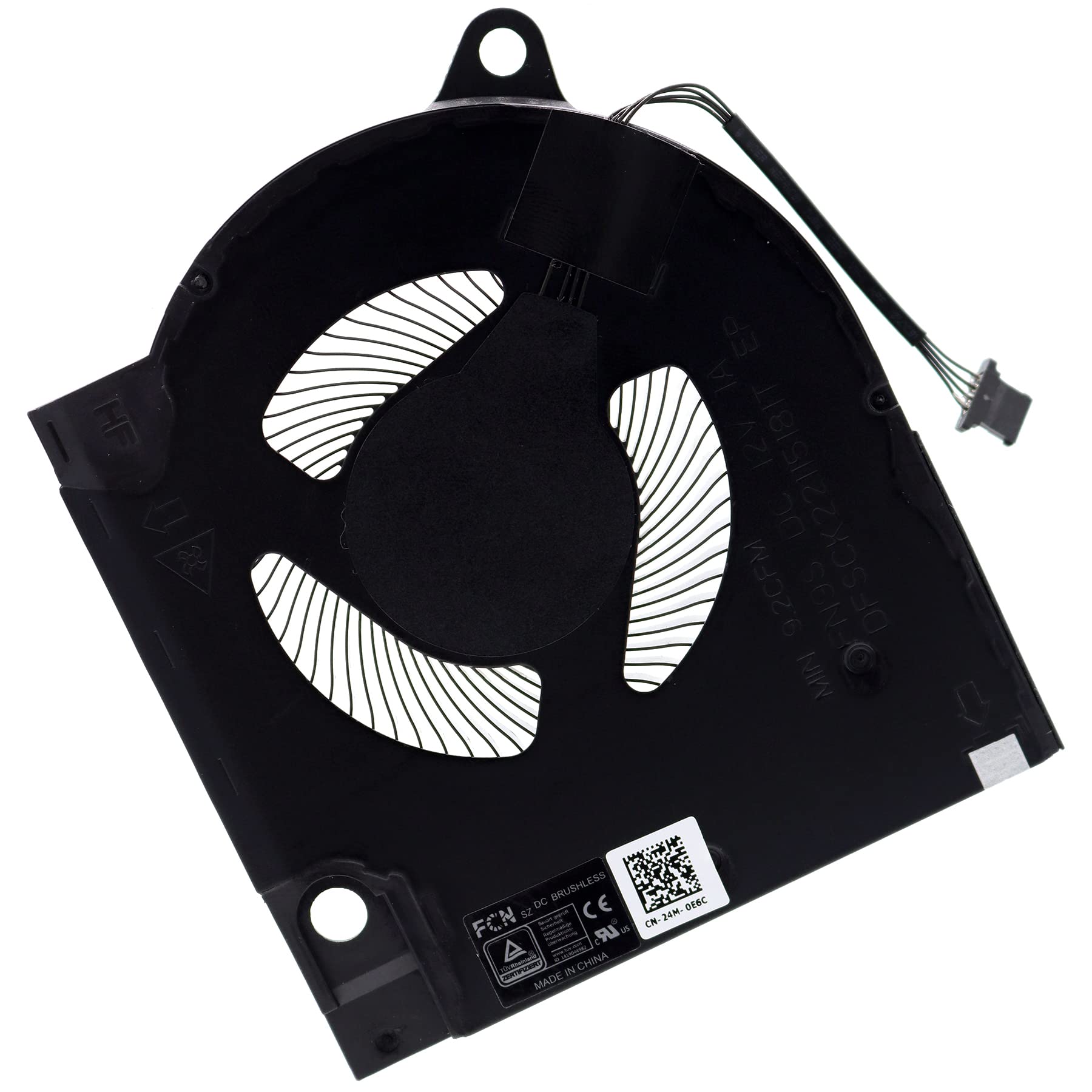 Ventilador de refrigeración Dell G15 5510 5511 con GPU RTX3060 6