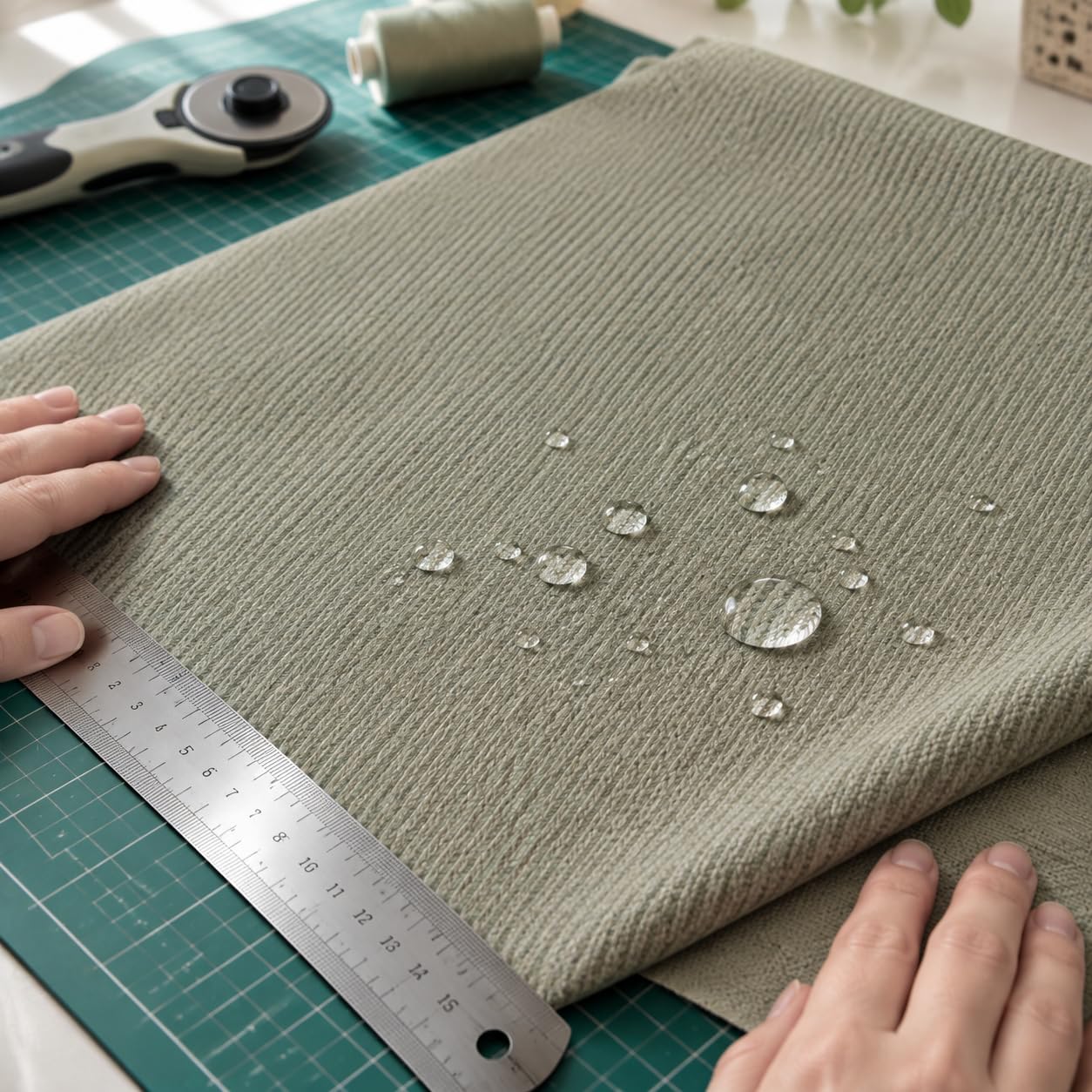 Tela para Bolsos Oxford Impermeable, WHY-1598, rayas, elástico, 25cm
