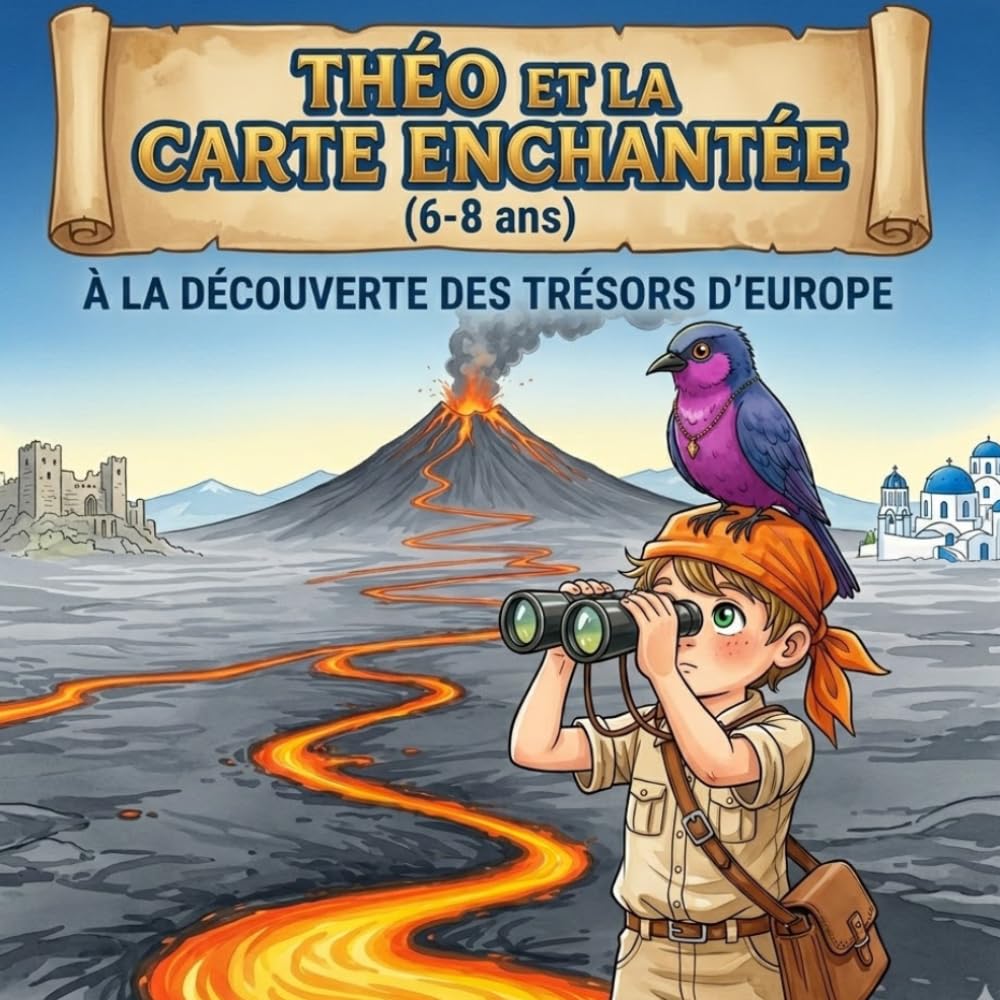 Théo et la Carte Enchantée (6-8 ans): À la découverte des trésors d'Europe