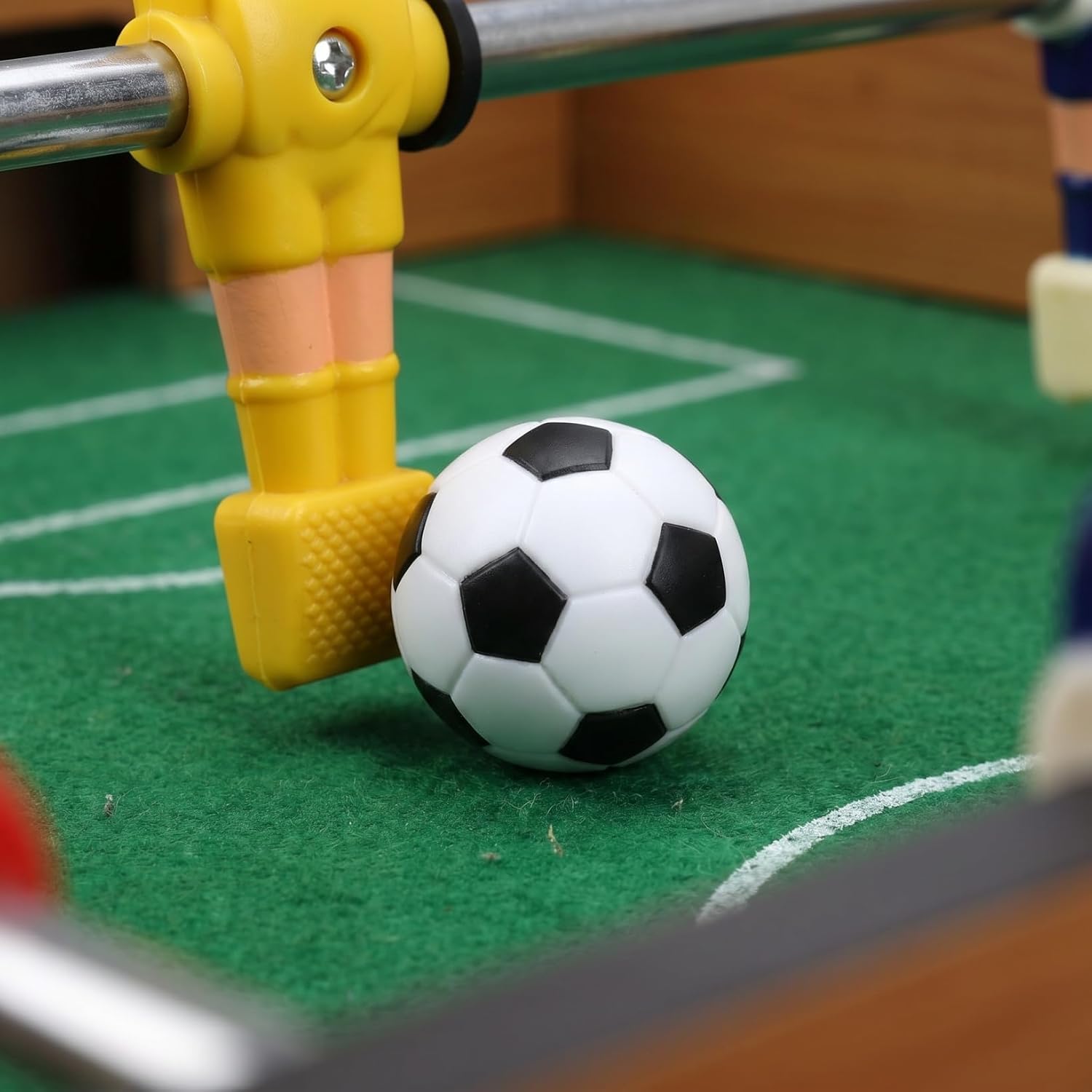 SHINEOFI 10 Pcs Table Foosball Replacement Balls, 22mm Mini Football Balls for Foosball Table Accessories, Party and Recreation Room Supplies for Kids image 4