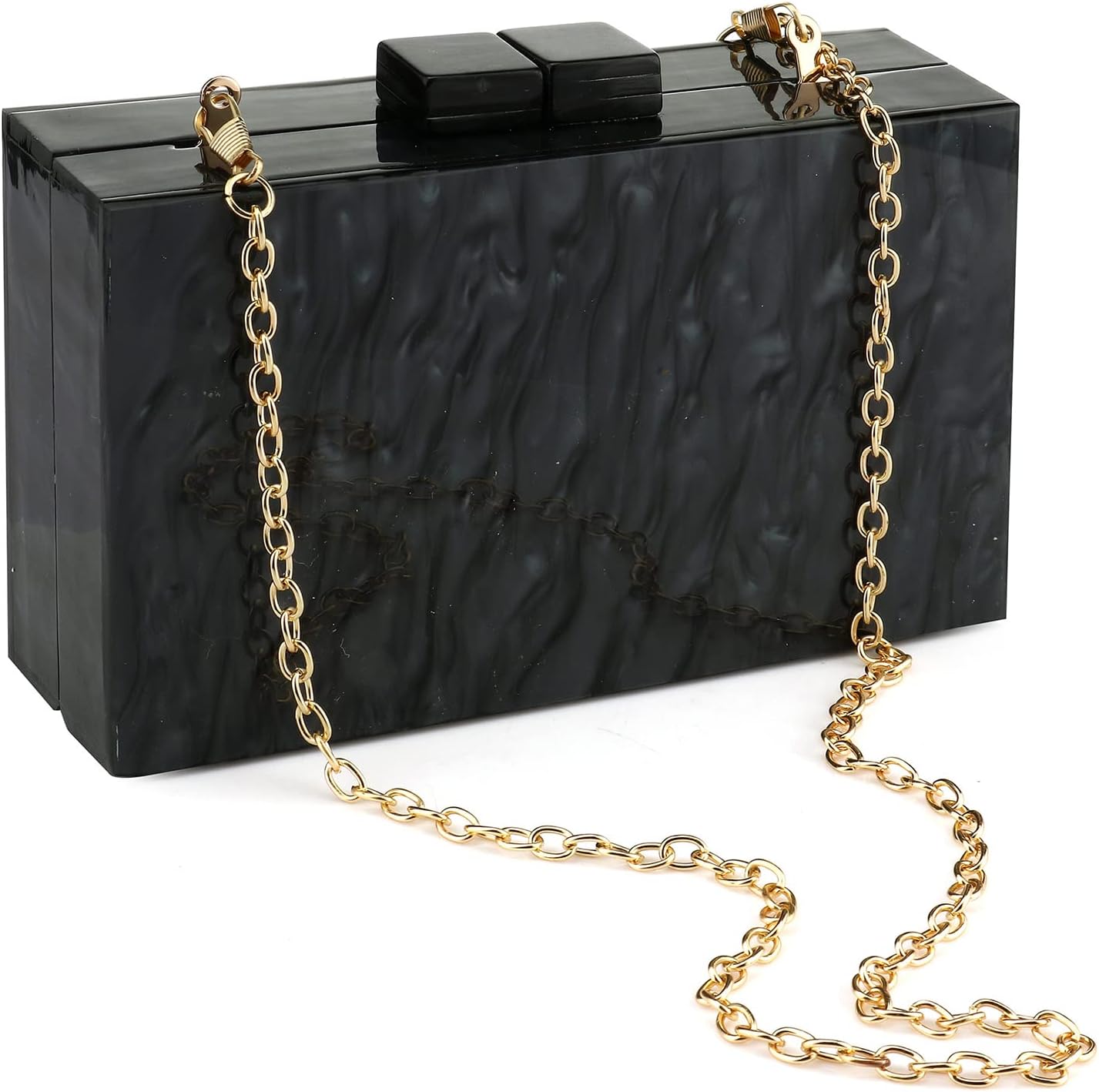 Gets Acrylic Clutch Purses for Women with Marbling Purses and Handbags Elegant Banquet Evening Crossbody Bag