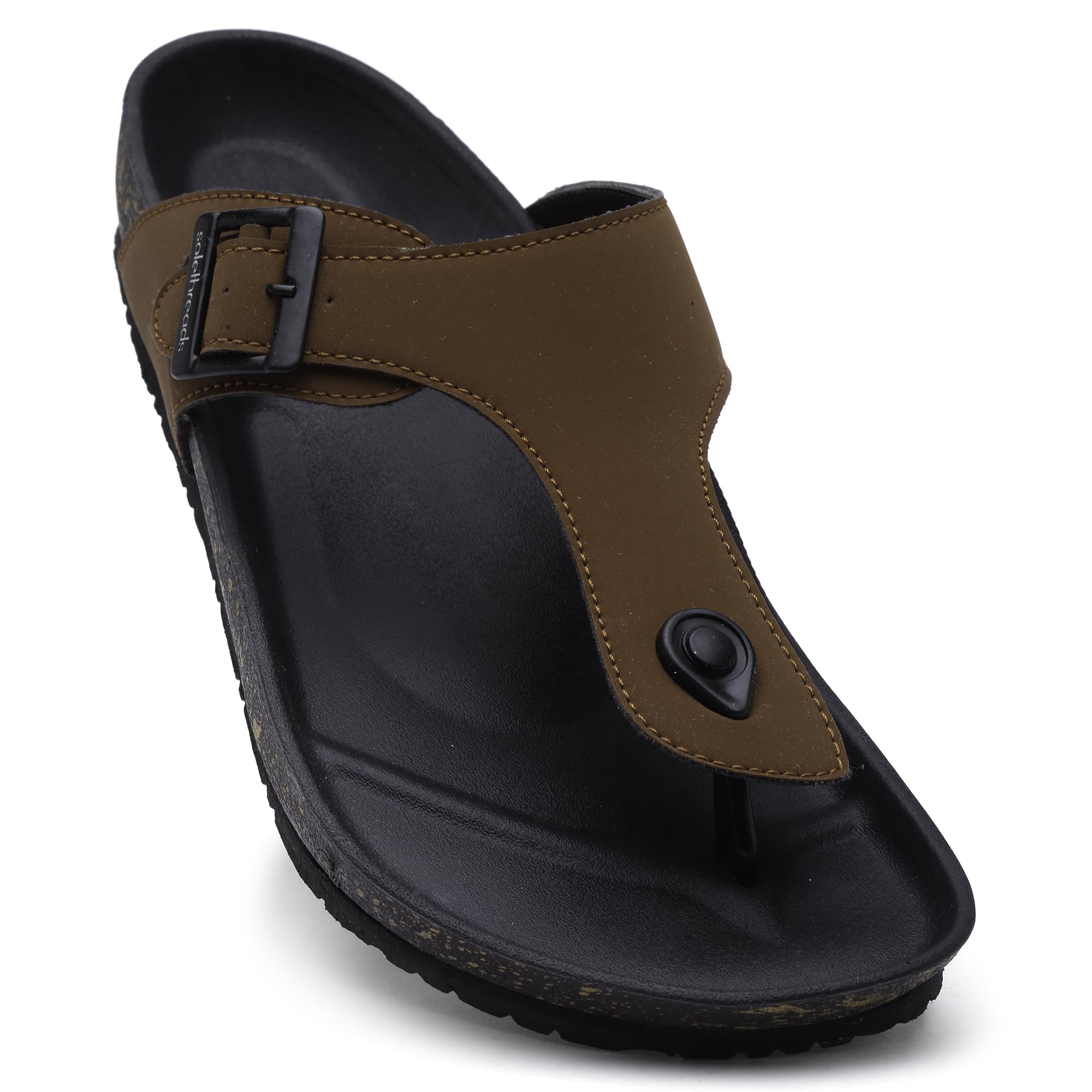 SOLETHREADSPHARAOH | Stylish | | Cushion | Bounce Back | Durable | Velvet Upper | Outdoor | Sandal |Flip Flops for men