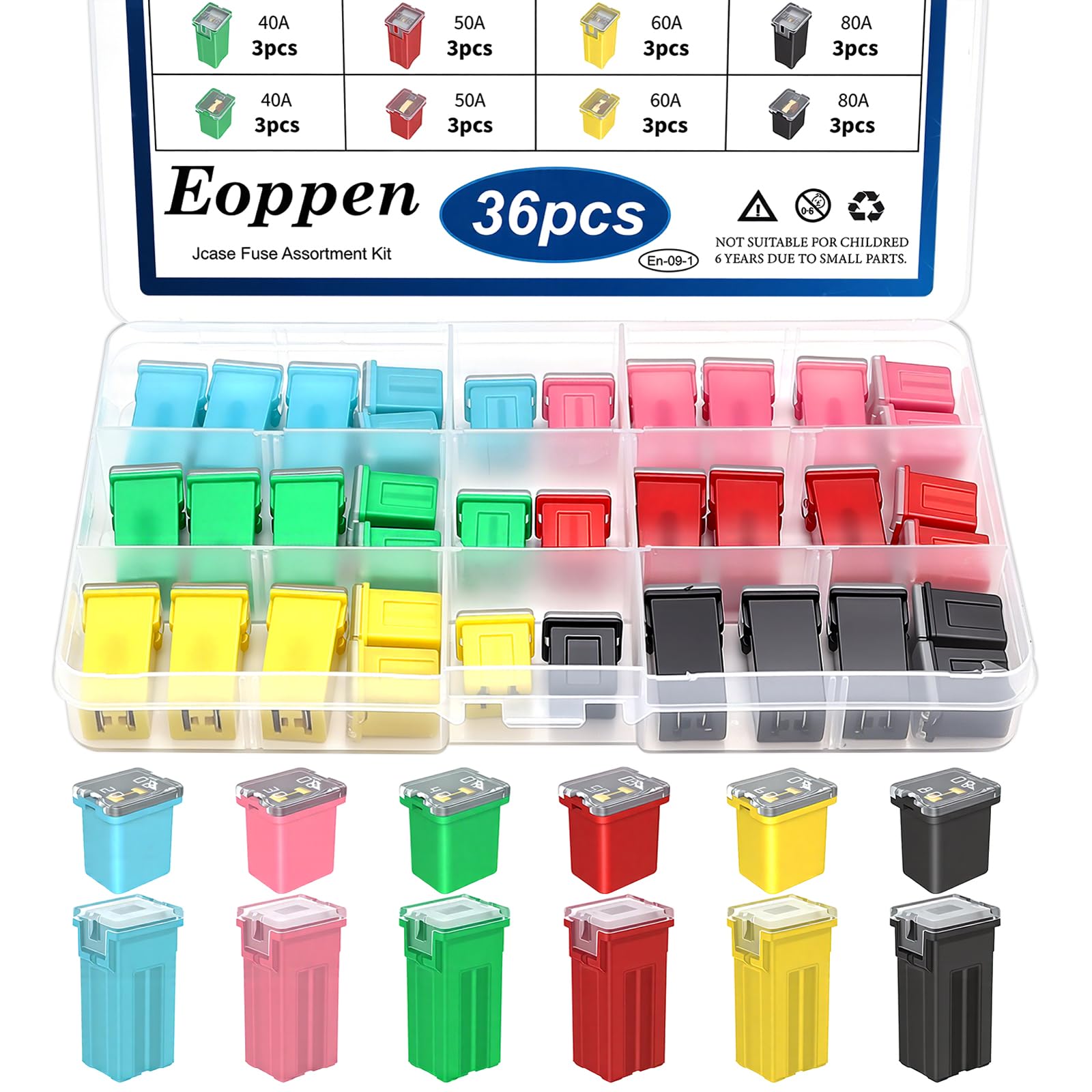 Car Fuse Kit - 360 Pcs Assortment with Puller -11