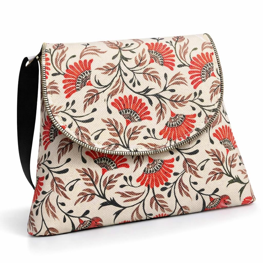 Sling Bag with Flap & Tassel,Women Bag With Adjustable strap | handbag | purse |Side bag |cross body bag|shoulder bag-image-15