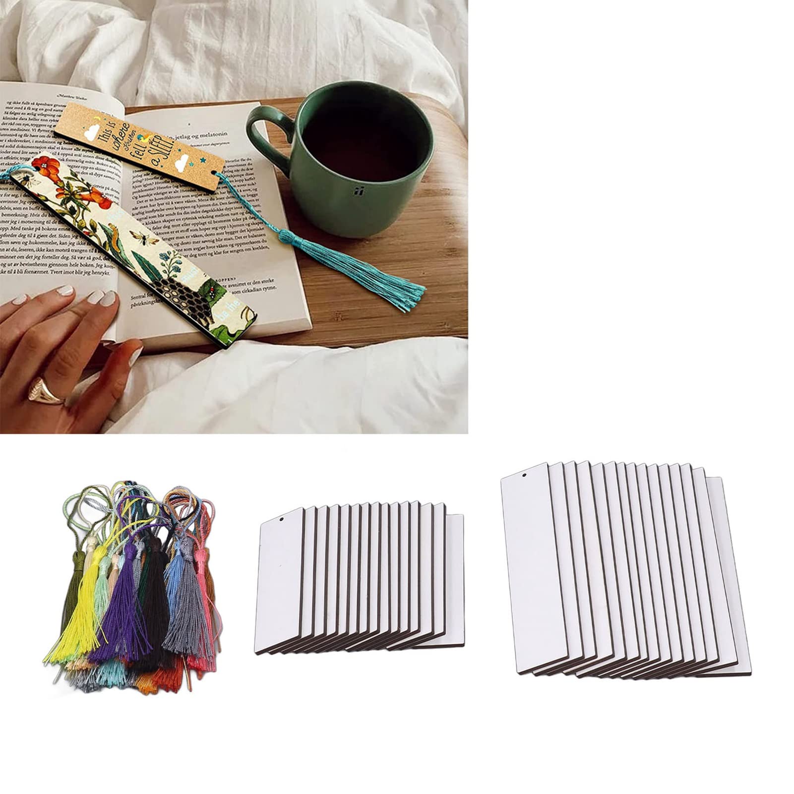 Bookmark - Double Sided MDF - OCD Me Sublimation Supplies