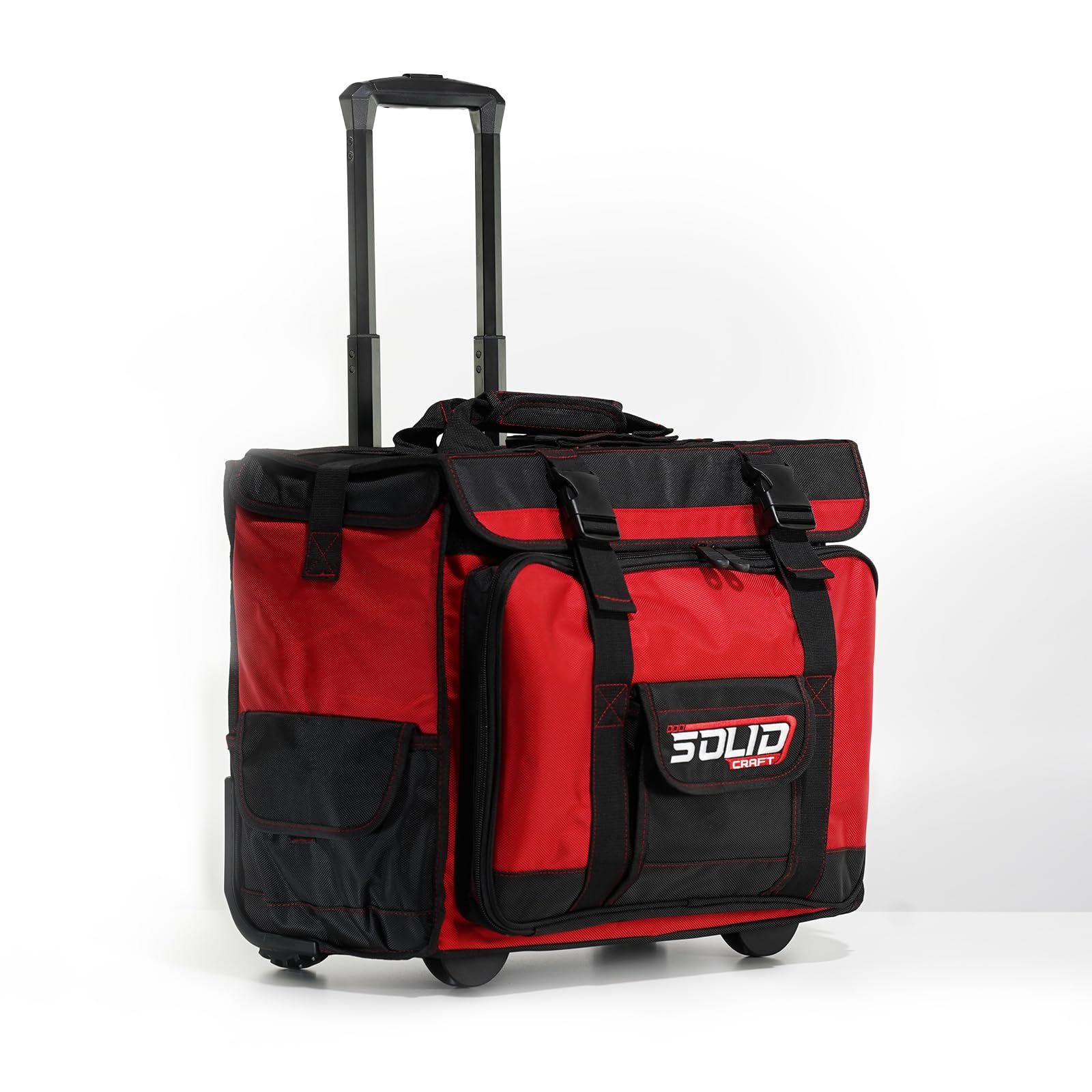 Générique Borsa per attrezzi con ruote, borsa porta utensili a ruote, borsa per carrello per attrezzi Solidcraft