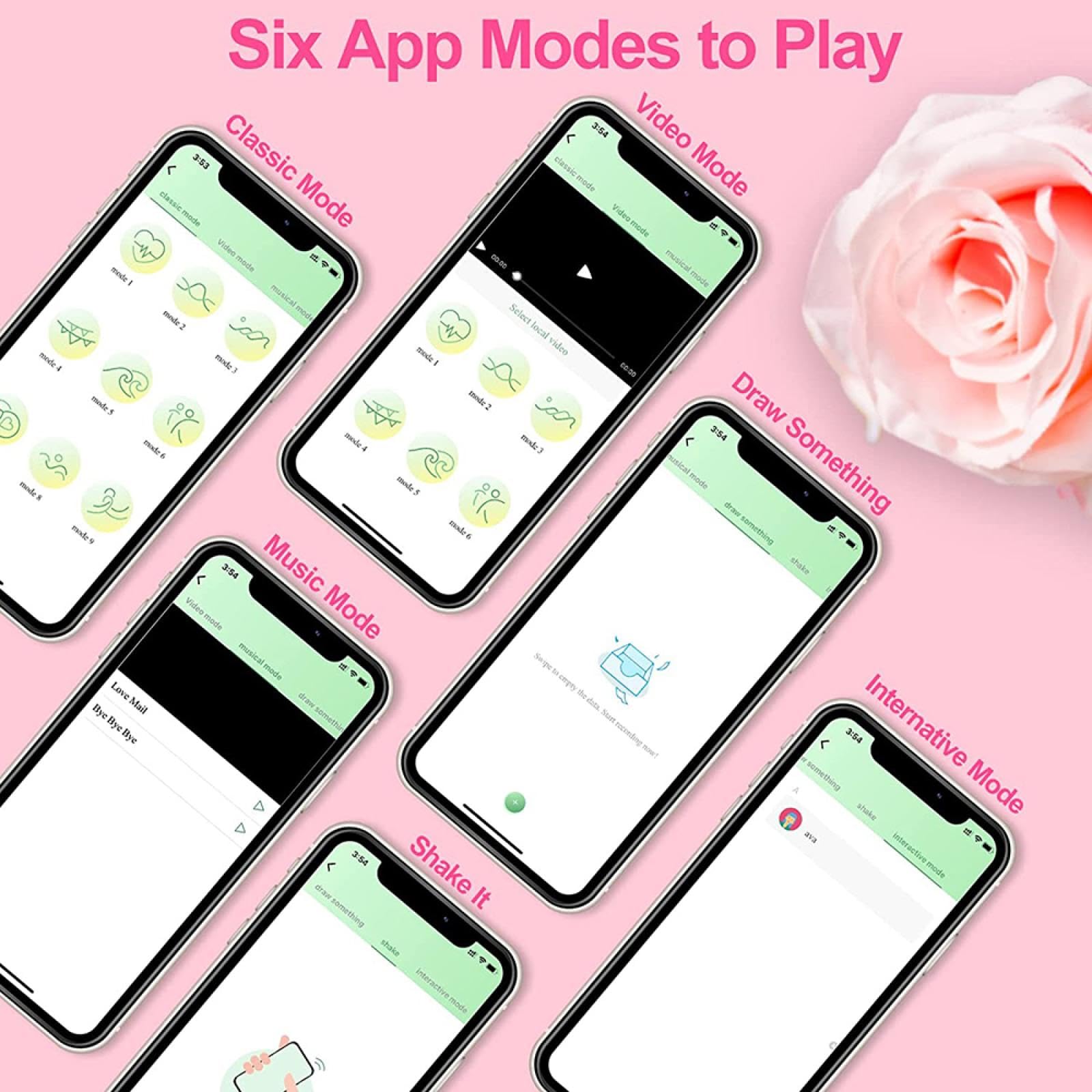 Vibrador Vibrador de punto G con Bluetooth, aplicación remota, vibradores de mariposa con Control, vibrador de clítoris y vagina, consolador, Juguetes sexuales Para mujeres