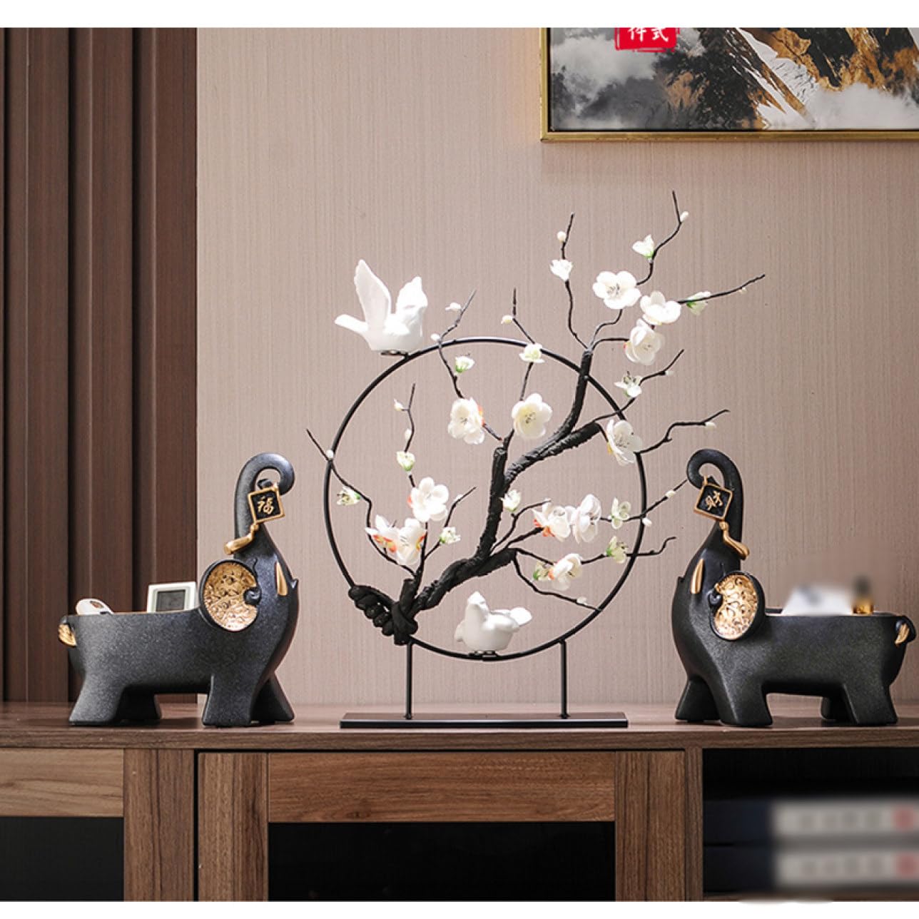 新品 玄関飾り.置物 ホームアクセサリー 多機能装飾品京野奈伊出品y Amazon.co.jp: JAnjiaLxY 象 キー収納 小物入れ 玄関収納 おしゃれ