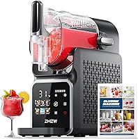 Vista 1 de Máquina para granizar, no necesita hielo, máquina de bebidas congeladas con 6 ajustes preestablecidos, limpieza automática y pantalla de temperatura