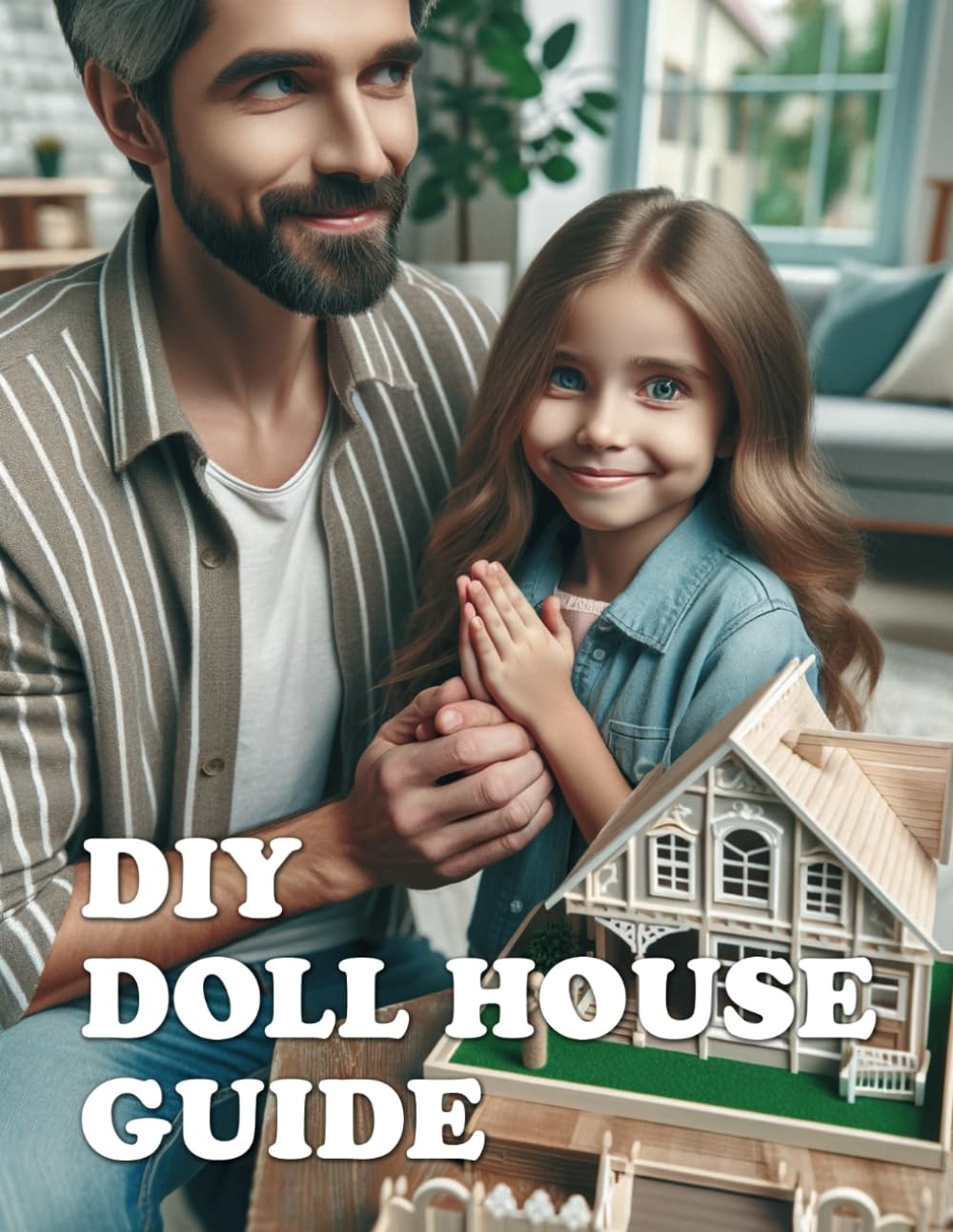DIY Doll House Guide: Build and decorate a toy house | How to Make a Dollhouse | Large Print Grandpa's Dad's Book