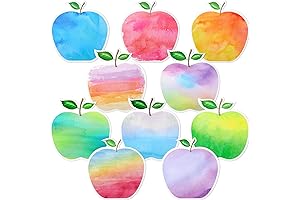 Watercolor Bulletin Boards Cutouts for Creative Classroom Displays