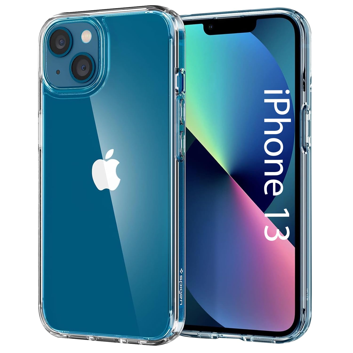 KACA Clear Back Cover Case for Apple iPhone 13 |Case for iPhone 13|Shockproof Bumper TPU Protective Design|Apple iPhoone 13 Back Cover- Transparent