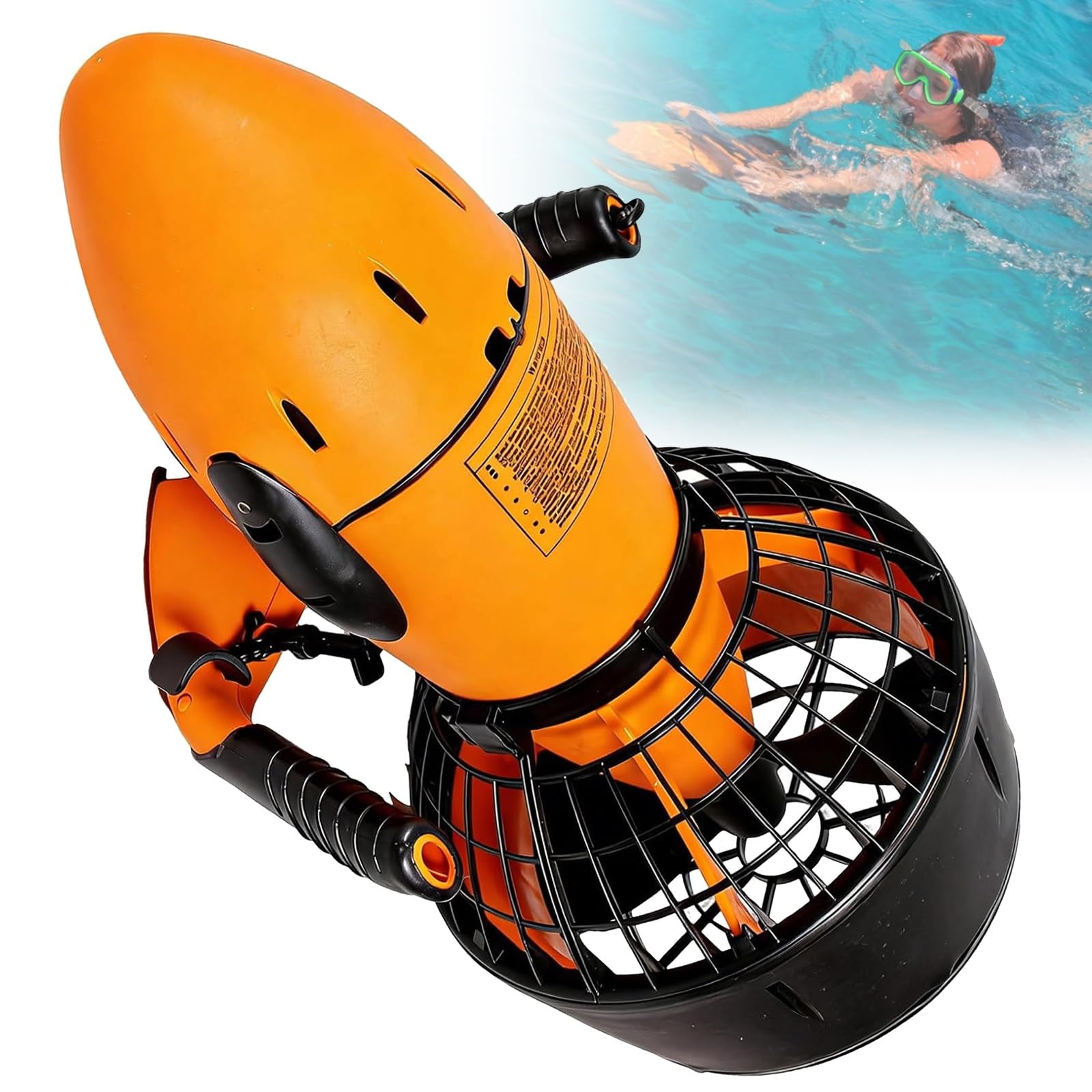 Propulsor eléctrico subacuático de 300W para equipo de deportes acuáticos 8