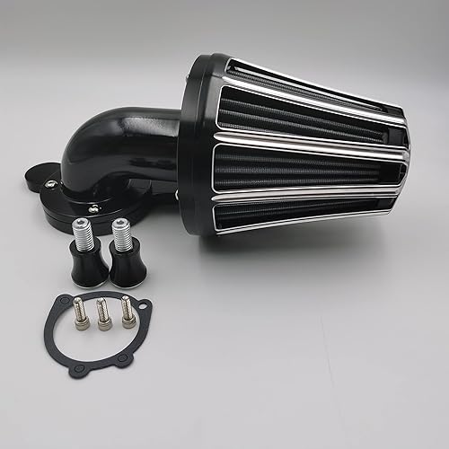 Miniatura 4 de Accesorios de motor Filtro frontal masivo CNC Filtros de aire para Harley Sportster XL 883 XL 1200 2007 - Up (A para Sporster (07-UP))