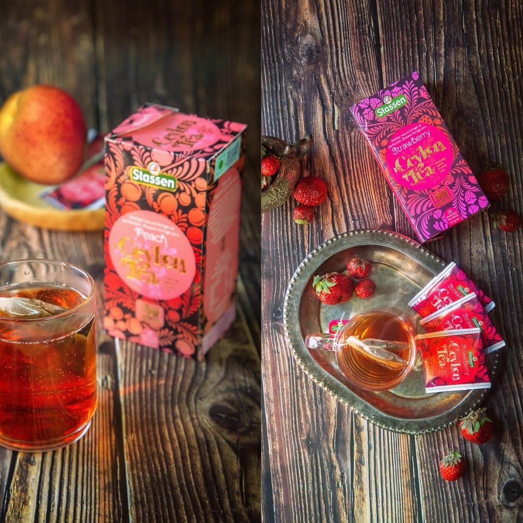 The Infinity Box Imported Pure Sri Lankan Berry Fusion Tea Set | Aromatic & Fruity Black Tea | Refreshing & Flavorful | Perfect for Gifting | Enjoy Hot & Cold | 100 Tea Bags - Image 7 thumbnail