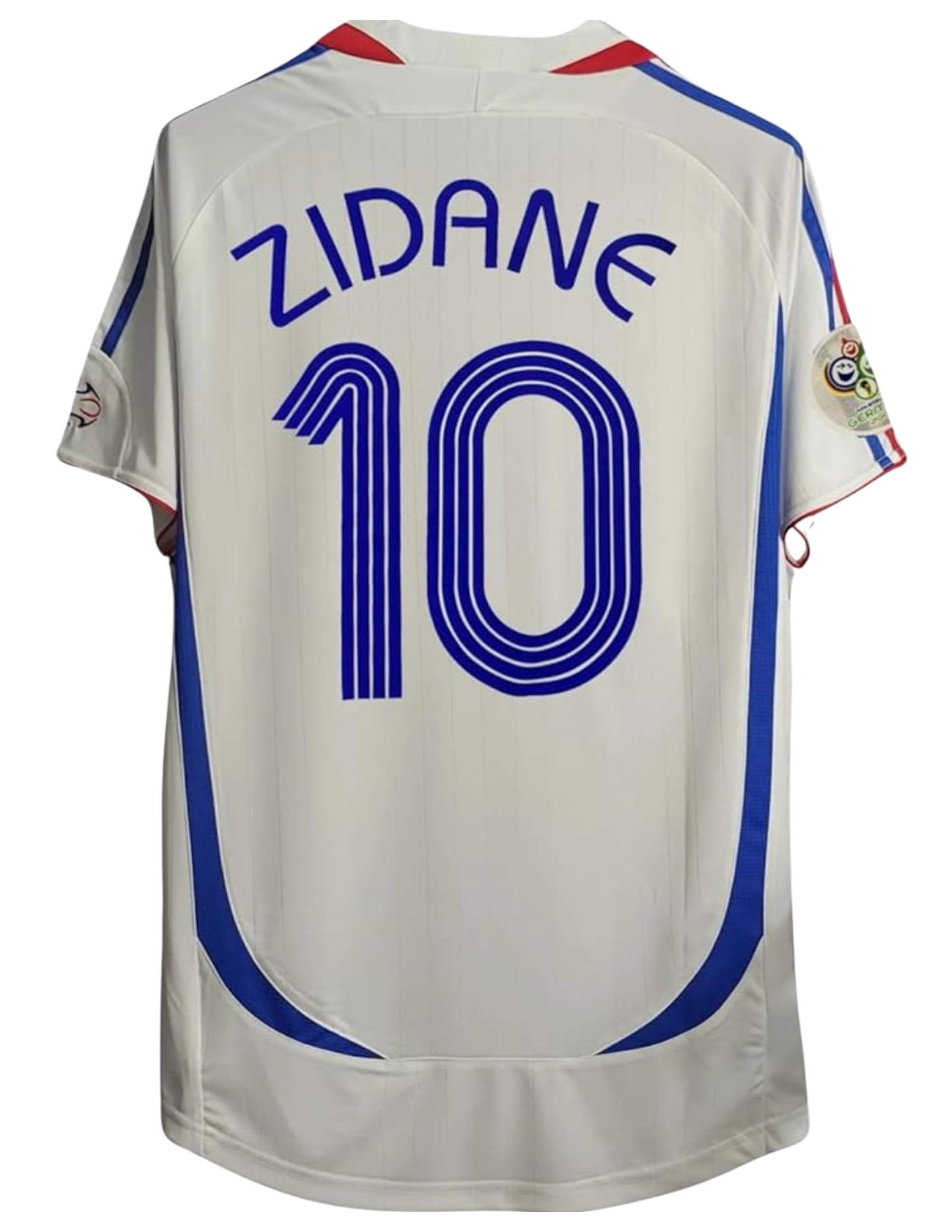 Zidane 2006 Soccer Jersey for Men (US, Alpha, XX-Large, Regular, Regular, Home)