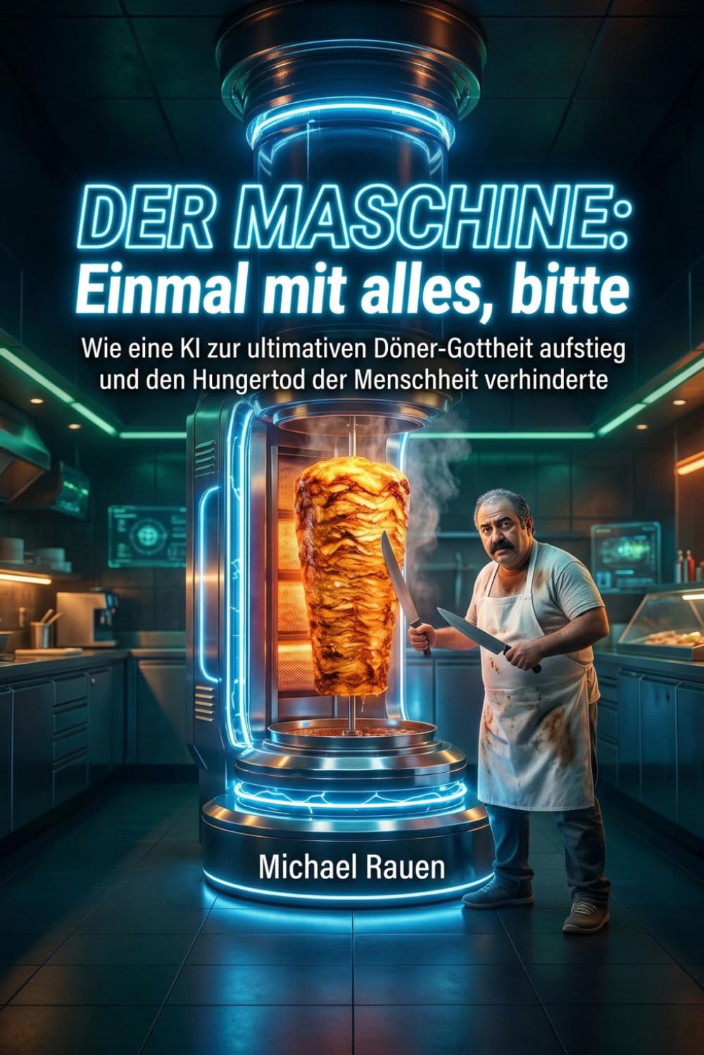 DER MASCHINE: Einmal mit alles, bitte: Wie eine KI zur ultimativen Döner-Gottheit aufstieg und den Hungertod der Menschheit verhinderte (Nicht von dieser Welt)