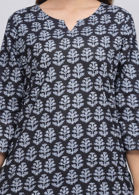 Image of 100% Cotton Printed Night Suit for Women's Shirt and Pyjama Sleep wear Set for Womens and Girls