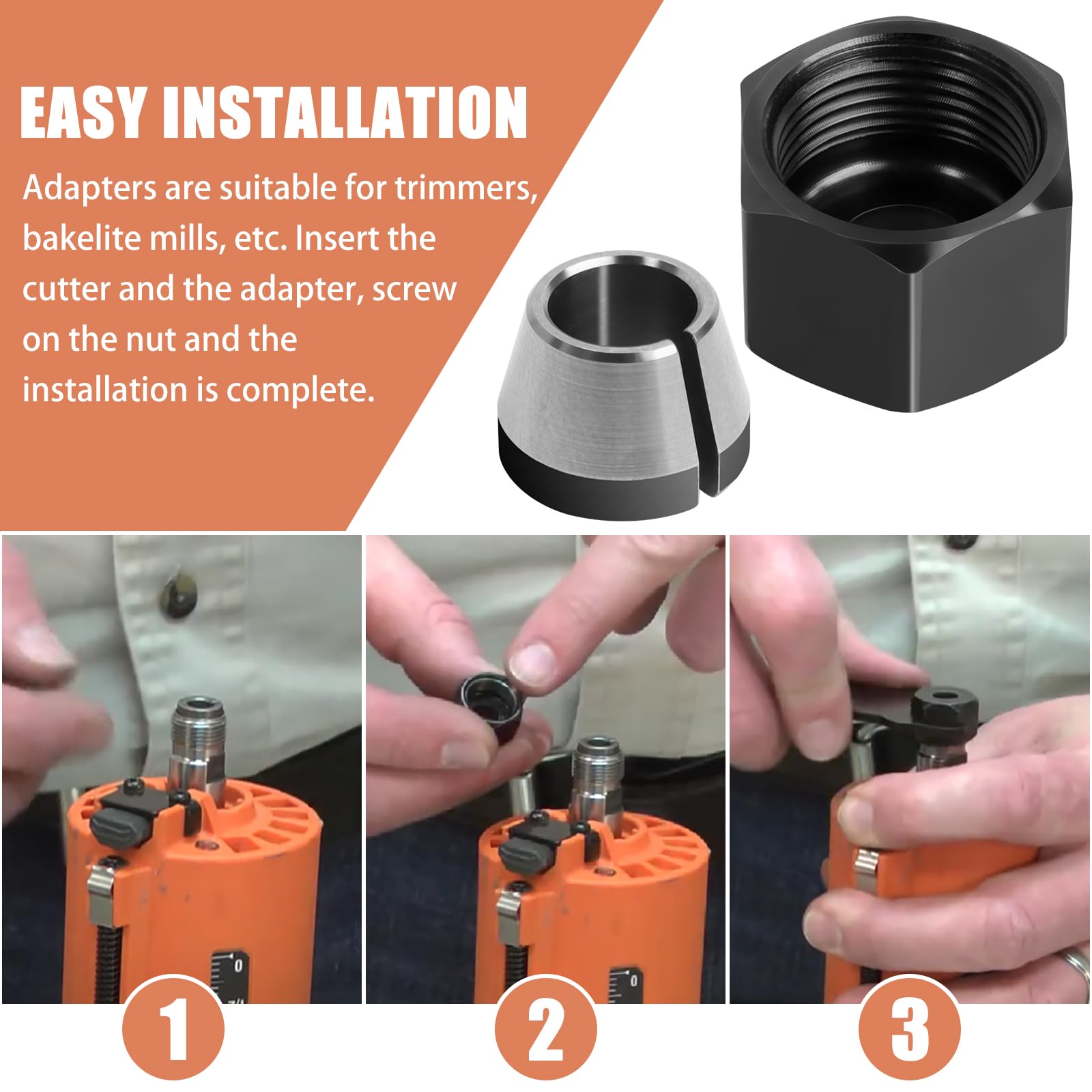 Ridgid Trimmer Collet Replacement - Durable & Reliable -6