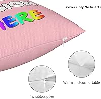 Vista 150 de Funda de almohada personalizada con nombre de texto fotográfico, funda de almohada impresa de dos lados para cumpleaños, Navidad, aniversario